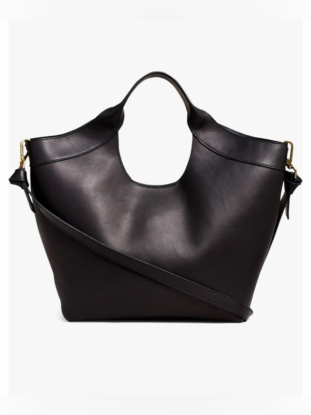 MADEWELL The Sydney Cutout Leather Tote